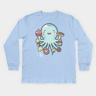 Room for Dessert? Kids Long Sleeve T-Shirt